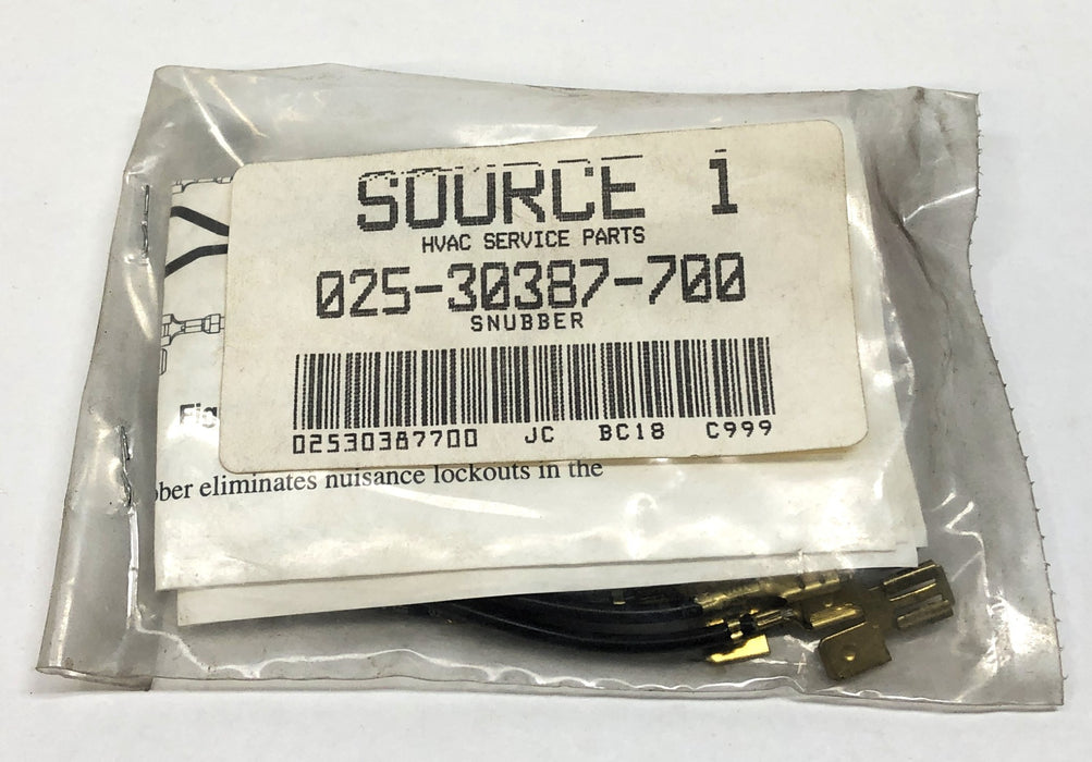 Johnson Controls Y-Connector Snubber With Caplugs Y99AL-3 [Lot of 8] NOS