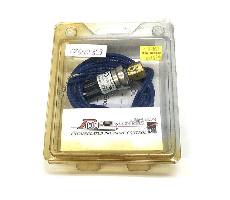 Johnson Controls Encapsulated Single Pressure Control P100AP-201C NOS