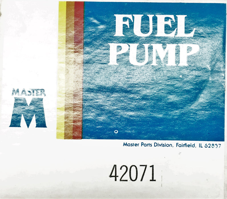 Master Fuel Pump 42071 NOS