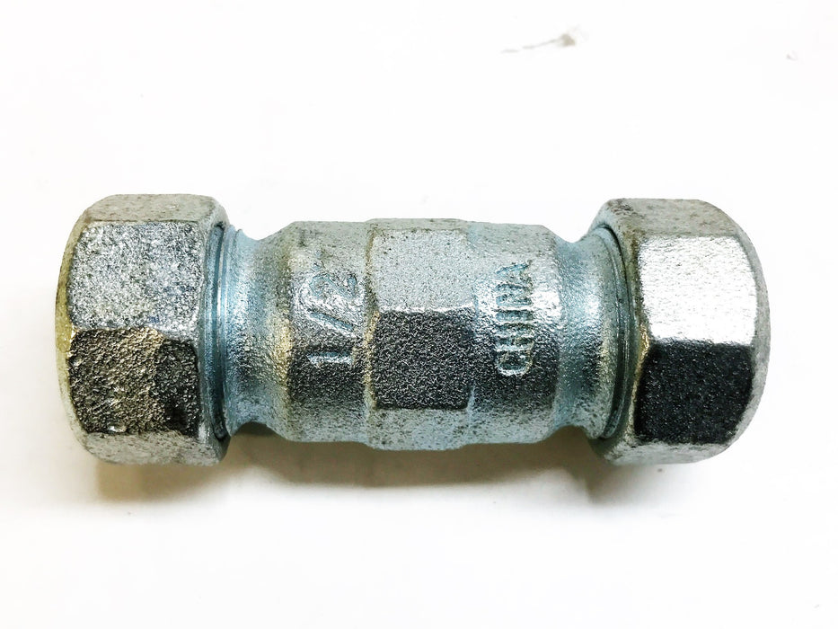 Jones Stephens 1/2" x 4" Galvanized Compression Coupling C11-050 [Lot of 3] NOS