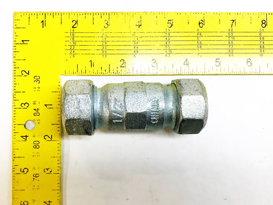 Jones Stephens 1/2" x 4" Galvanized Compression Coupling C11-050 [Lot of 3] NOS