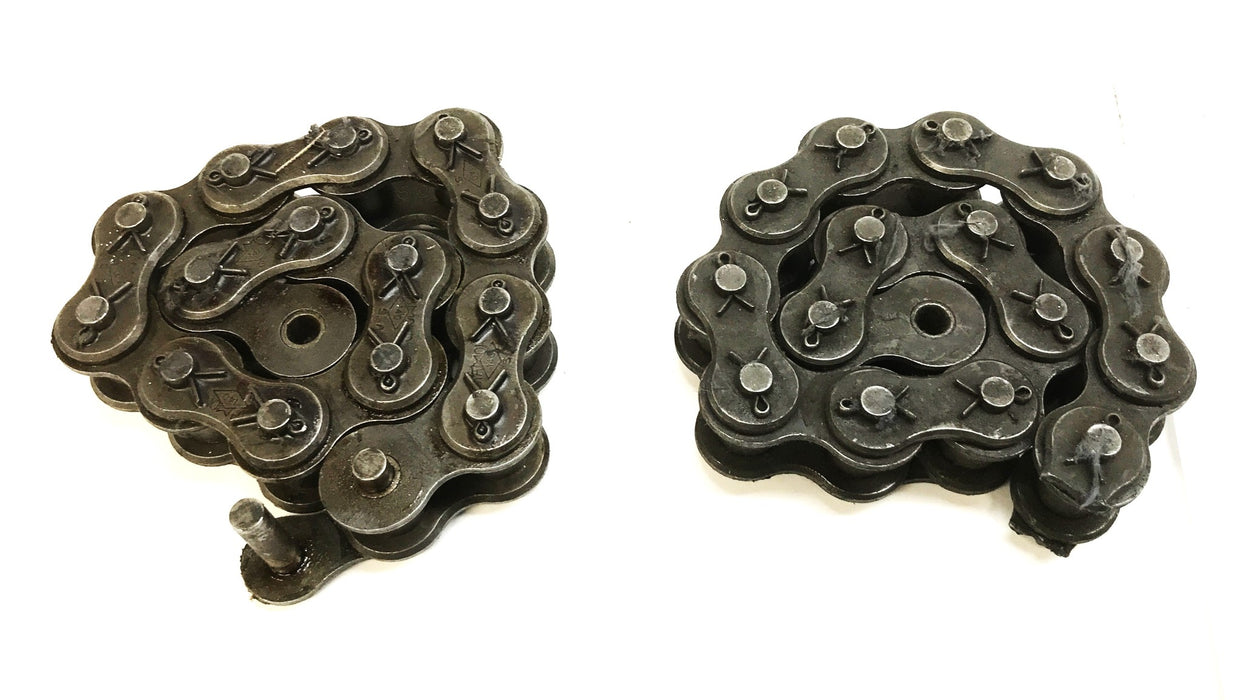 Diamond 1-3/4 inch Single Strand Roller Chain, 56 inches, 140-1 USED