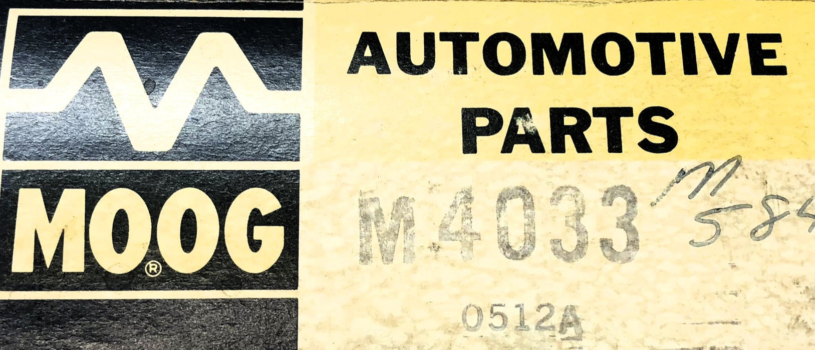 Moog Power Steering Pressure Line Hose Assembly M4033 NOS