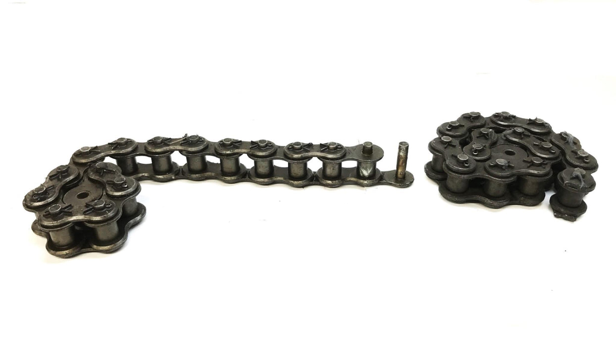 Diamond 1-3/4 inch Single Strand Roller Chain, 56 inches, 140-1 USED