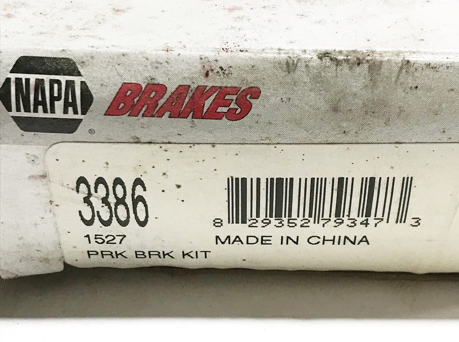 NAPA Parking Brake Shoe Hardware Kit 3386 NOS
