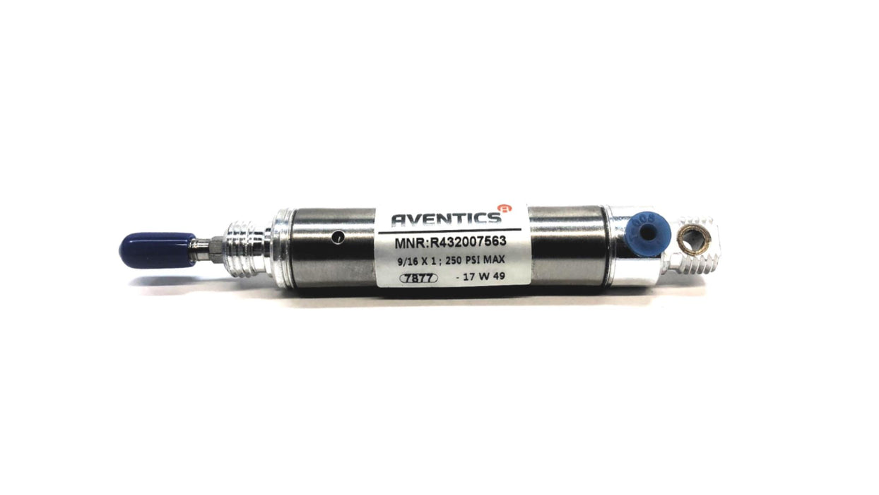 Aventics 250 PSI Max Pneumatic Cylinder R432007563 NOS