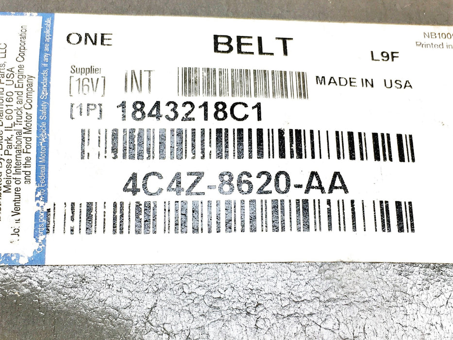 Ford V Belt 4C4Z-8620-AA NOS