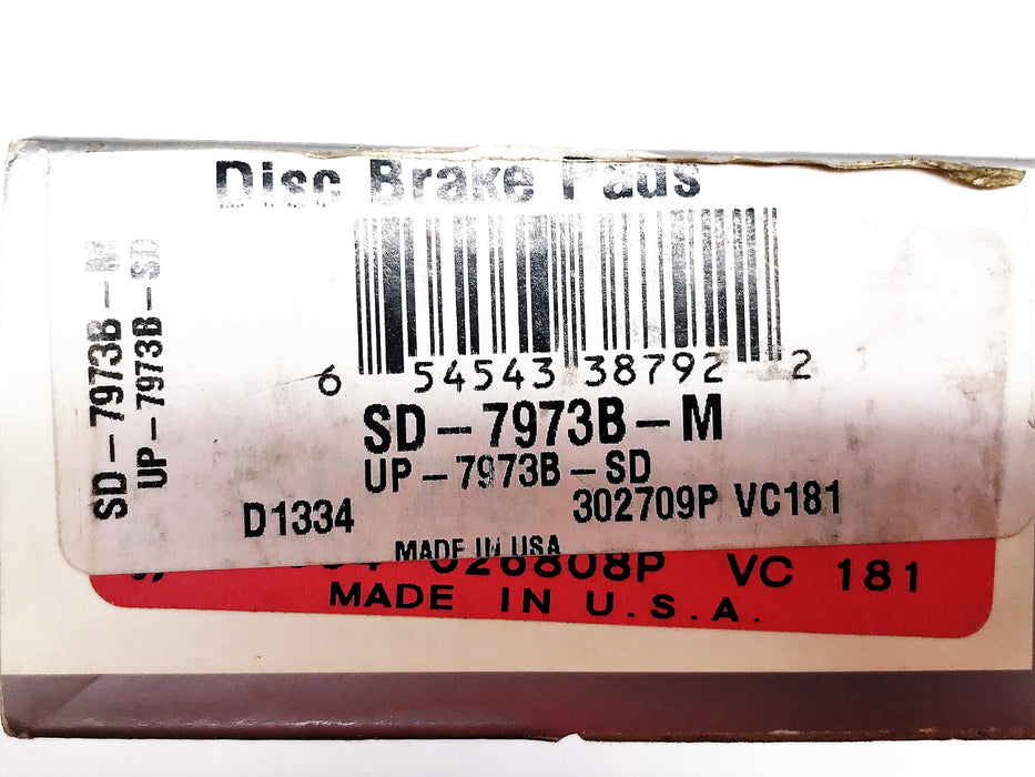 NAPA Disc Brake Pad Set SD-7973B-M NOS