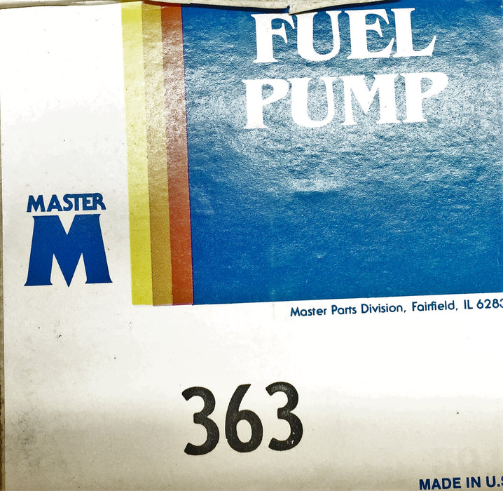 Master Fuel Pump 363 NOS
