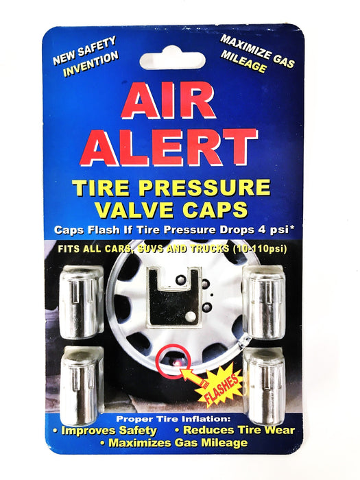 Air Alert Tire Pressure Valve Caps, Package of 4, {Lot of 5] NOS