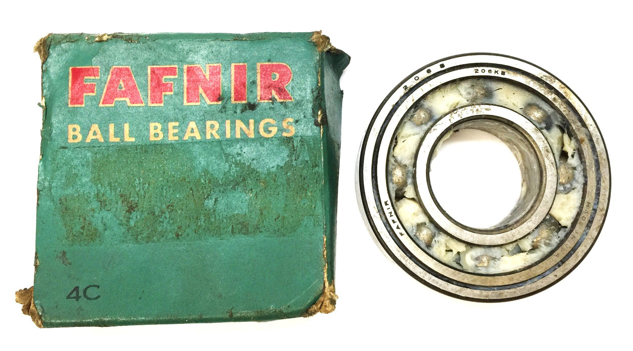 Fafnir Roller Ball Bearing 206KB (206S) NOS