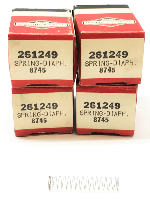 Briggs & Stratton Diaphragm Spring 261249 [Lot of 4] NOS