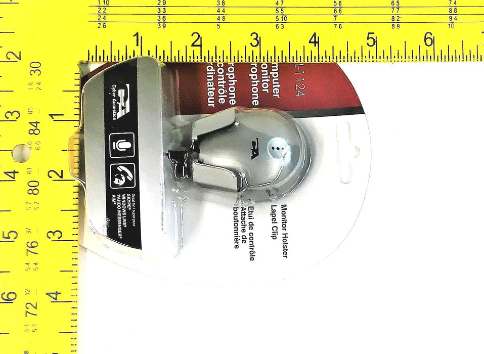 CYBER ACOUSTICS COMPUTER MONITOR MICROPHONE CVL-1124 [LOT OF 6] NOS