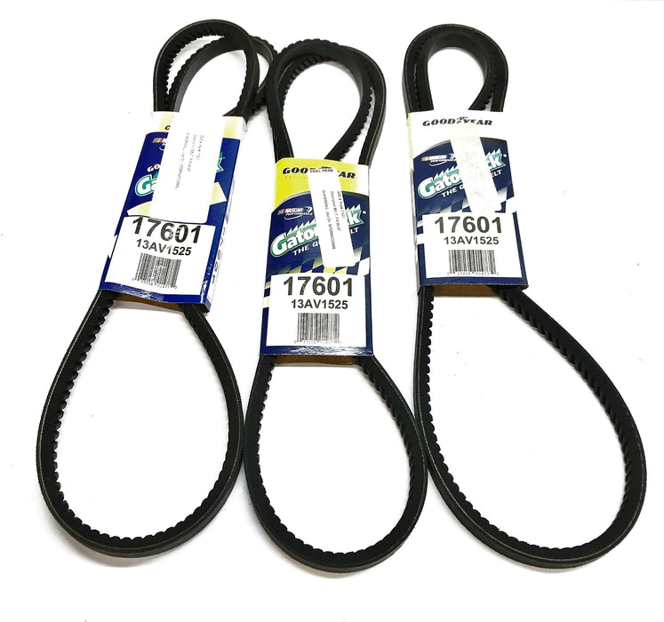 Goodyear "Gatorback" Cogged V-Belt 17601 [Lot of 3] NOS