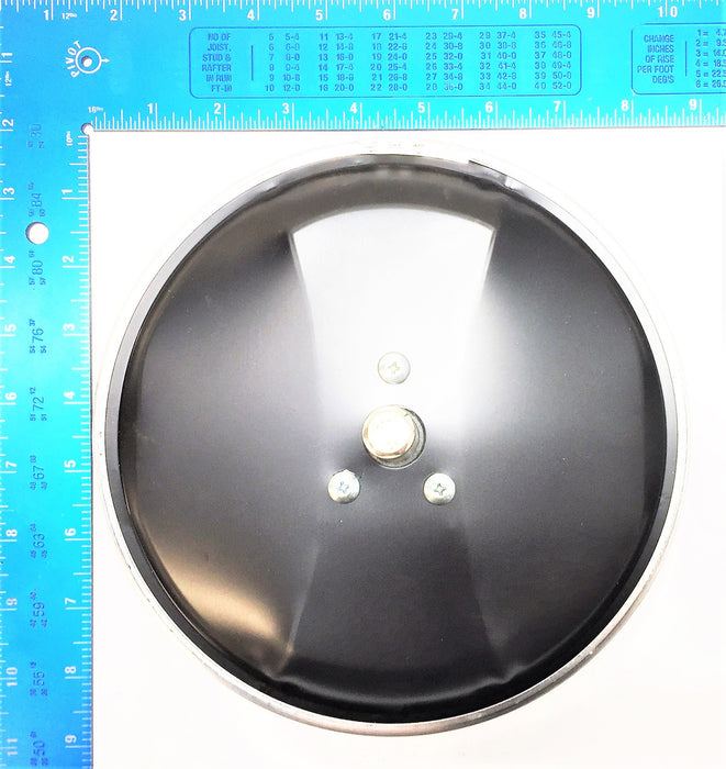 UNBRANDED 8-1/2" Round Convex Mirror Assembly w/Center Mount NOS