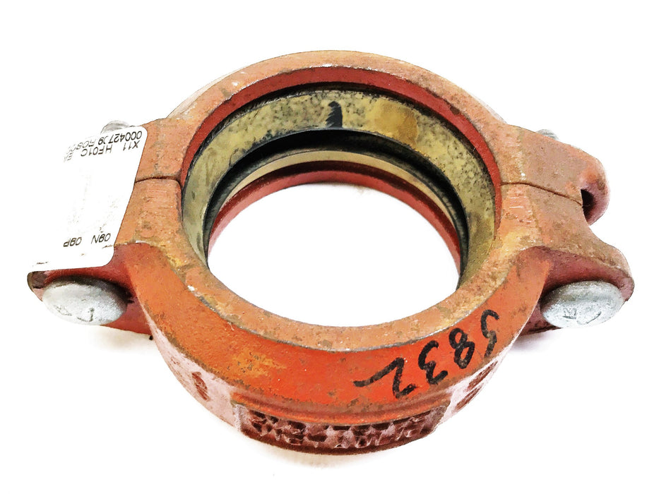 Compatible with Victaulic/Rosco 2-1/2" /73-75 Pipe Coupling 5832 NOS