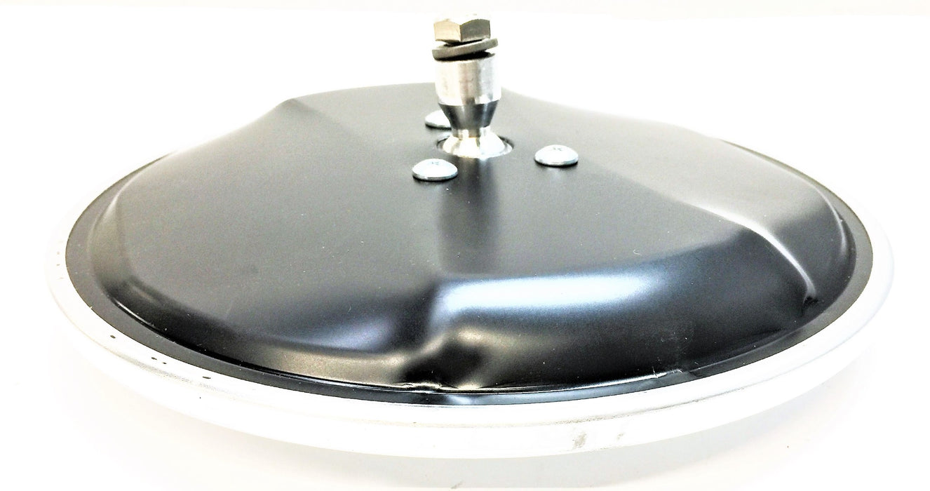 UNBRANDED 8-1/2" Round Convex Mirror Assembly w/Center Mount NOS