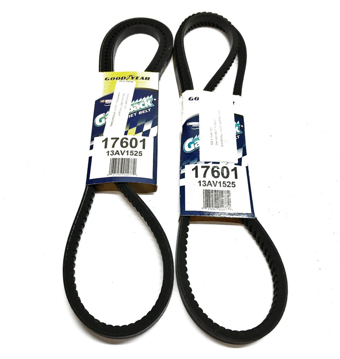 Goodyear "Gatorback" Cogged V-Belt 17601 [Lot of 2] NOS