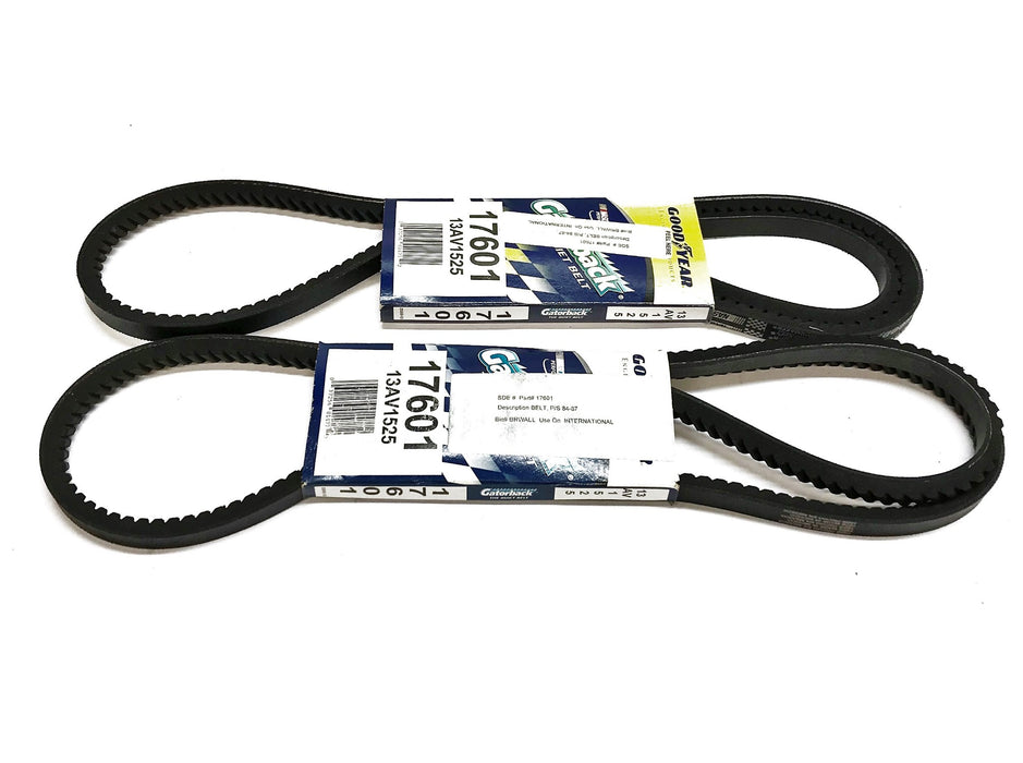Goodyear "Gatorback" Cogged V-Belt 17601 [Lot of 2] NOS