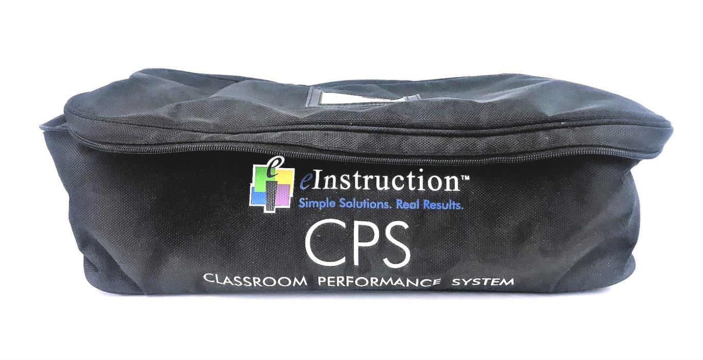 eINSTRUCTION CLASSROOM PERFORMANCE SYSTEM 32 CLICKERS + BAG KG3EI USED