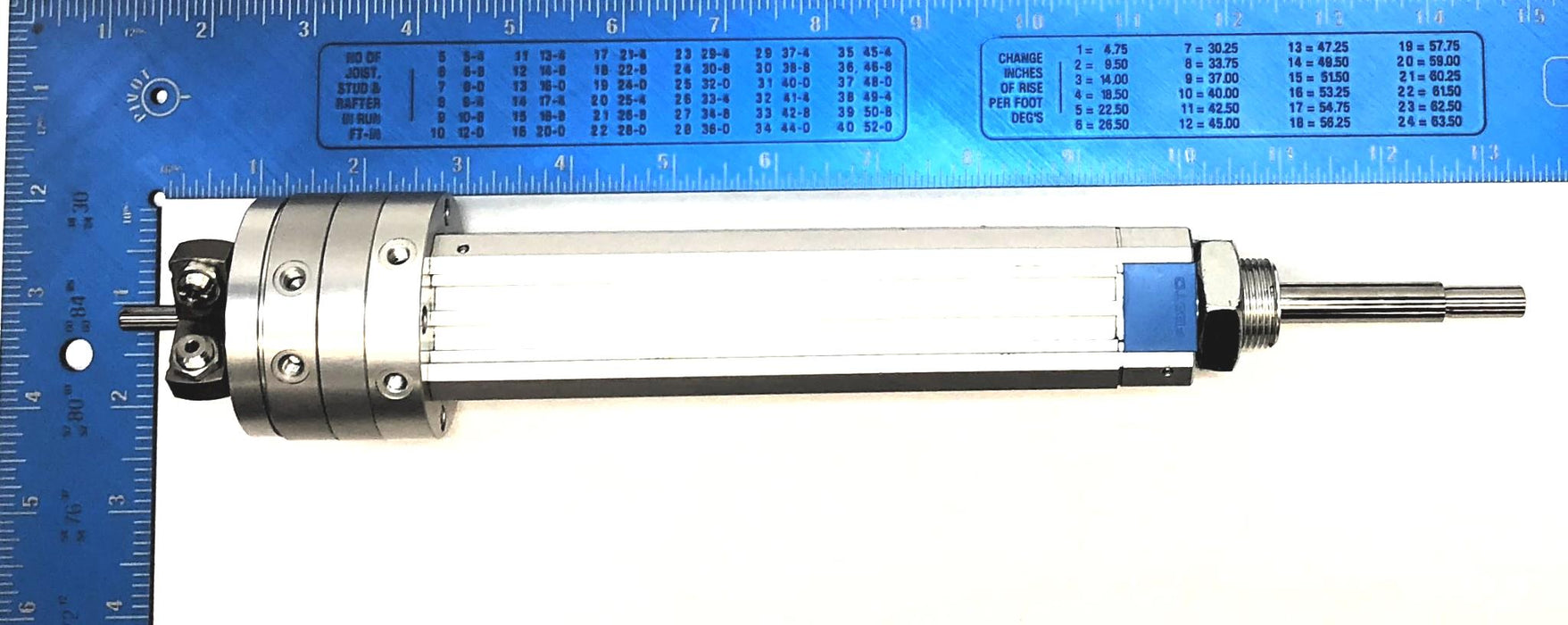 Festo 8 Bar / 120 PSI Pmax Pneumatic Cylinder DSL-16-100-270-P-A-S2-KF-B NOS