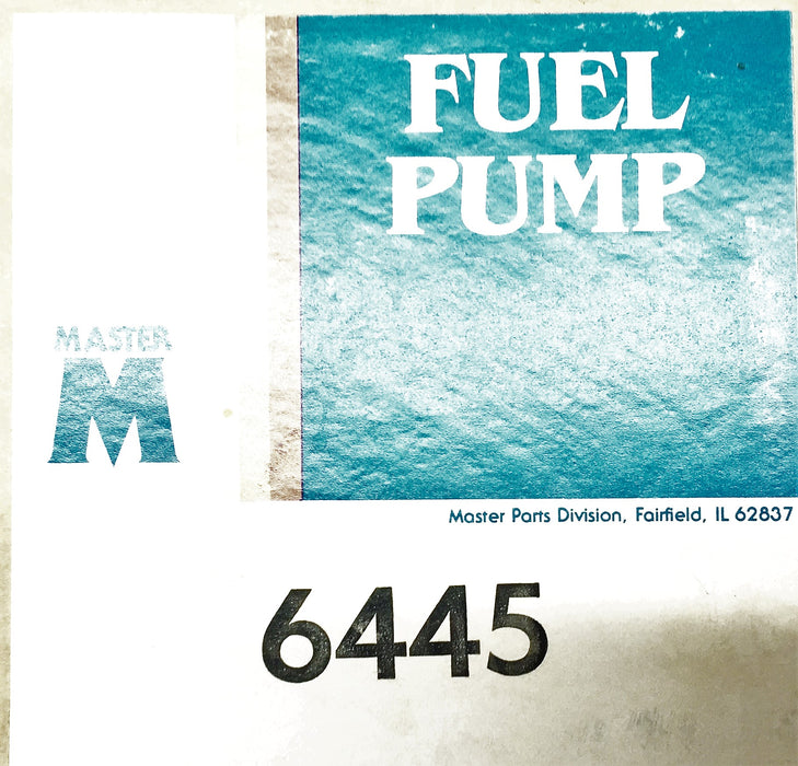 Master Fuel Pump 6445 NOS