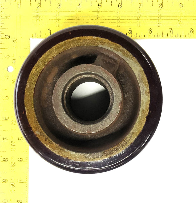 Unbranded 6 Inch 1.98 Inch Bore 3 Inch Width Forklift Caster Wheel 467 NOS