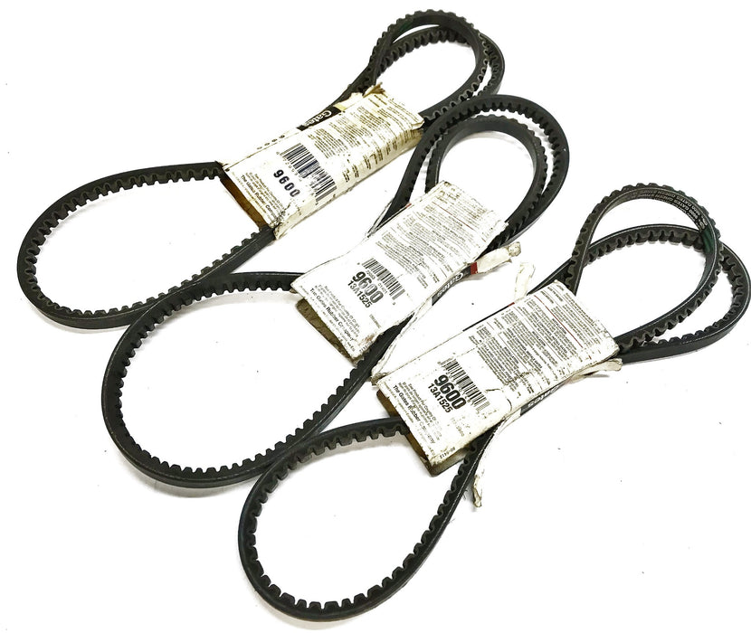 Gates "Green Stripe" Cogged V-Belt 9600 [Lot of 3] NOS
