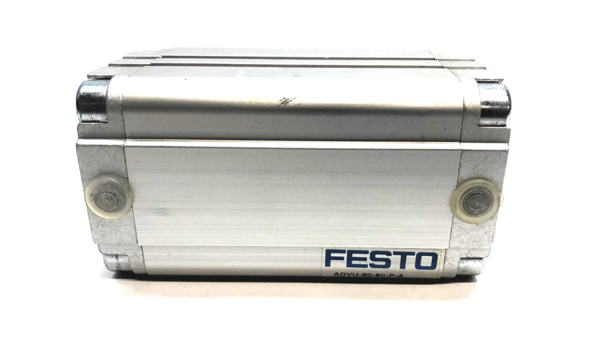 Festo 10 Bar / 145 PSI Pmax Pneumatic Cylinder ADVU-50-80-P-A NOS