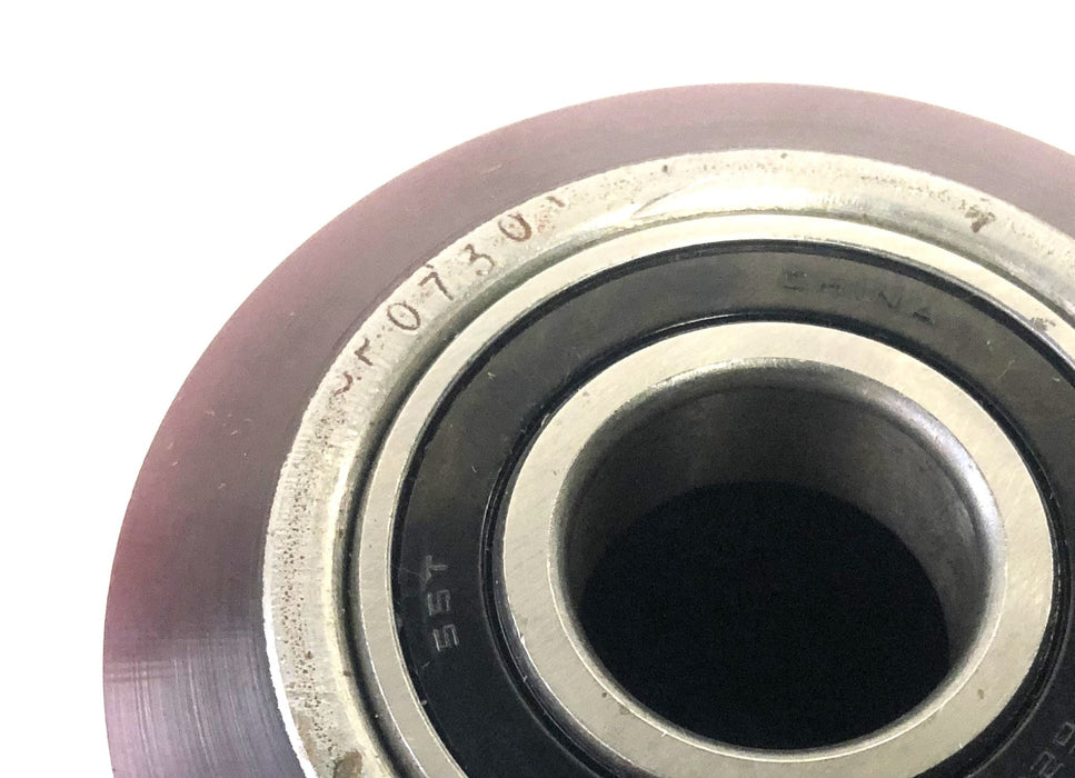 Unbranded 0.98IN Bore With Bearing 3.26X3.99IN Forklift Caster Wheel SP07301 NOS