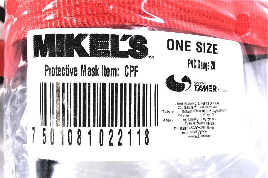 MIKEL'S ONE SIZE PVC GAUGE 20 PROTECTIVE SHIELD CPF-1 NOS