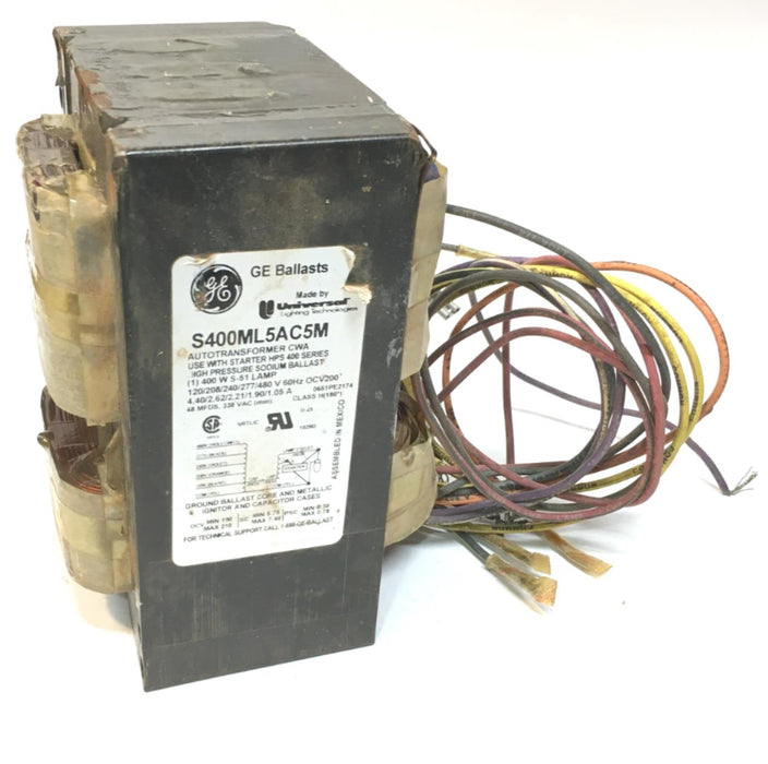 GE HID Ballasts Only S400ML5AC5M 400 Watt NOS