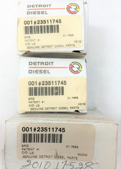 DETROIT DIESEL Accessory Drive Bearing 23511745 [Lot of 3] NOS