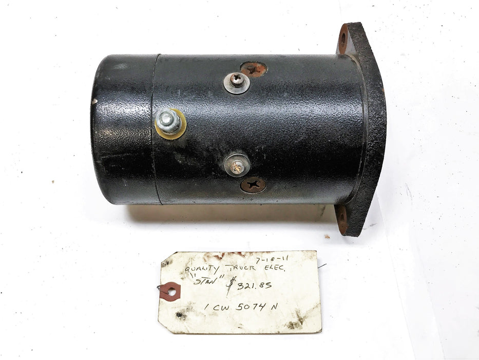 Quality Truck Electric Primer Pump Motor 5074 NOS