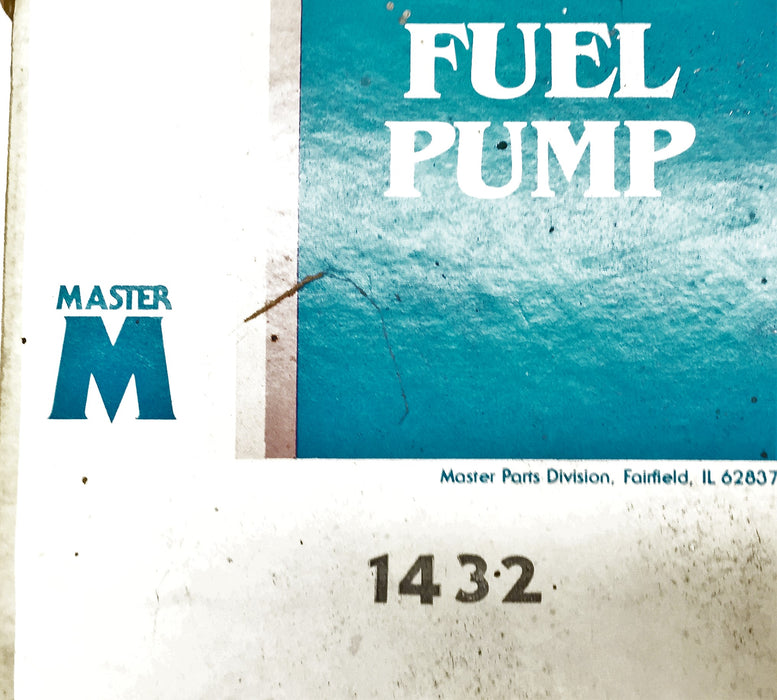 Master Fuel Pump 1432 NOS
