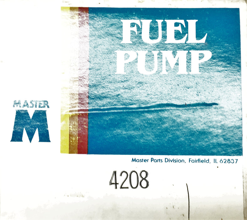Master Fuel Pump 4208 NOS