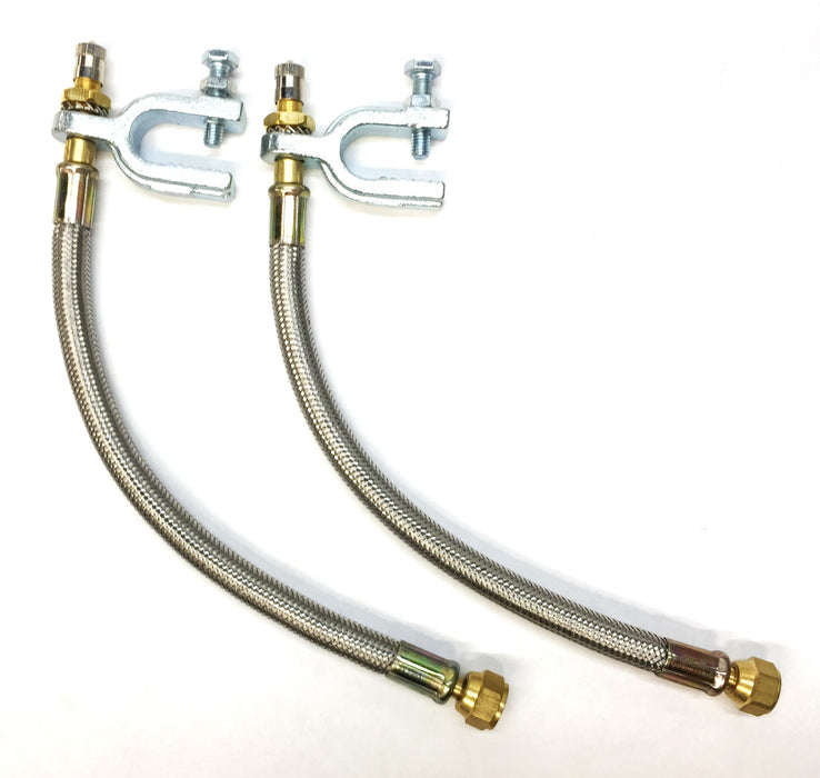 Haltec Steel Braided Valve Extension Set (2pcs) SFE-400-10 NOS