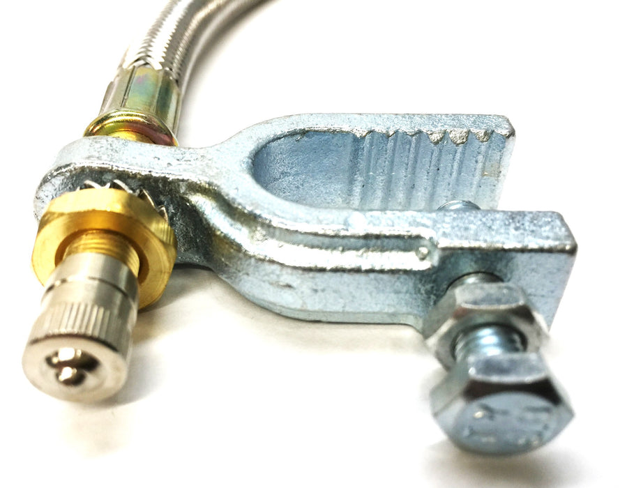 Haltec Steel Braided Valve Extension Set (2pcs) SFE-400-10 NOS