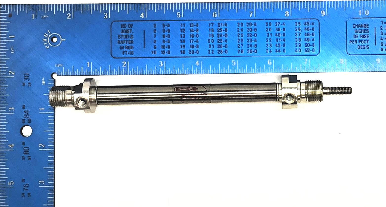 Bimba Stainless Pneumatic Cylinder E-12-100-U NOS