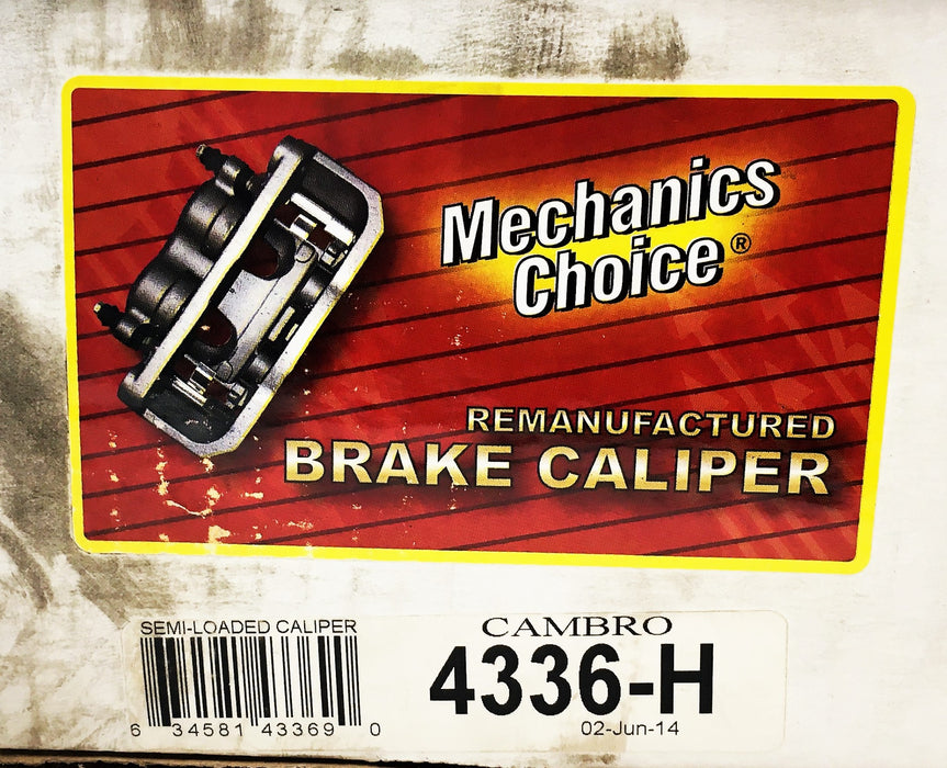 Mechanic's Choice Cambro Brake Caliper 4336-H REMANUFACTURED