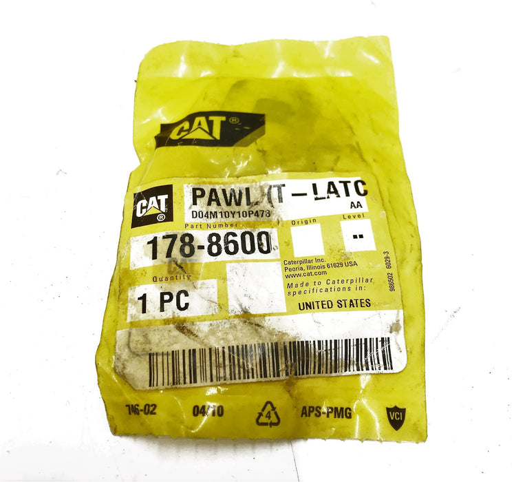 Caterpillar CAT OEM T-Latch Pawl 178-8600 NOS