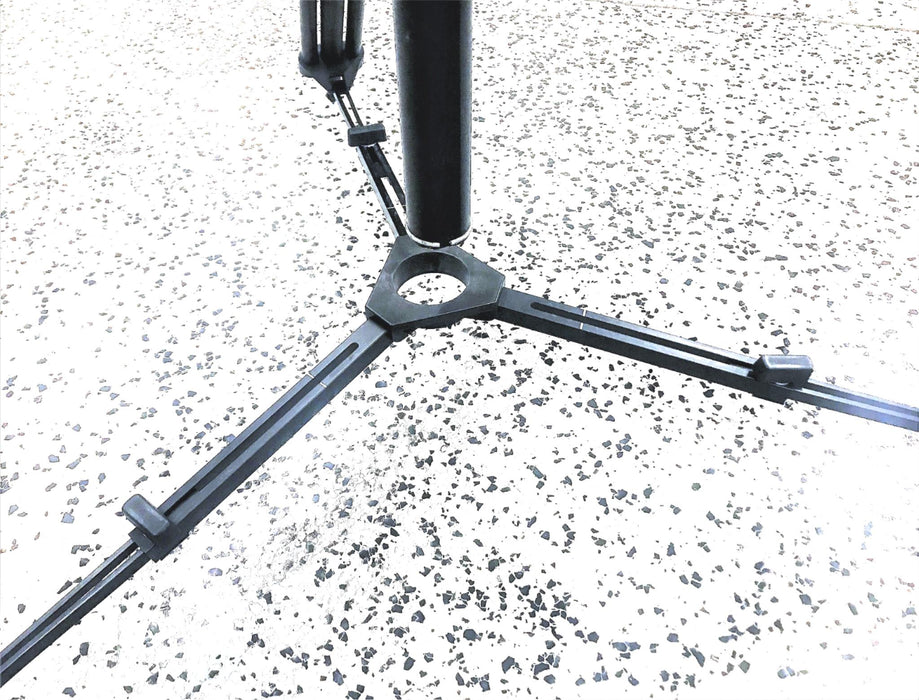 SACHTLER-MUNCHEN FLUID HEAD TRIPOD AND PLASTIC TRAVEL TUBE VIDEO10 USED