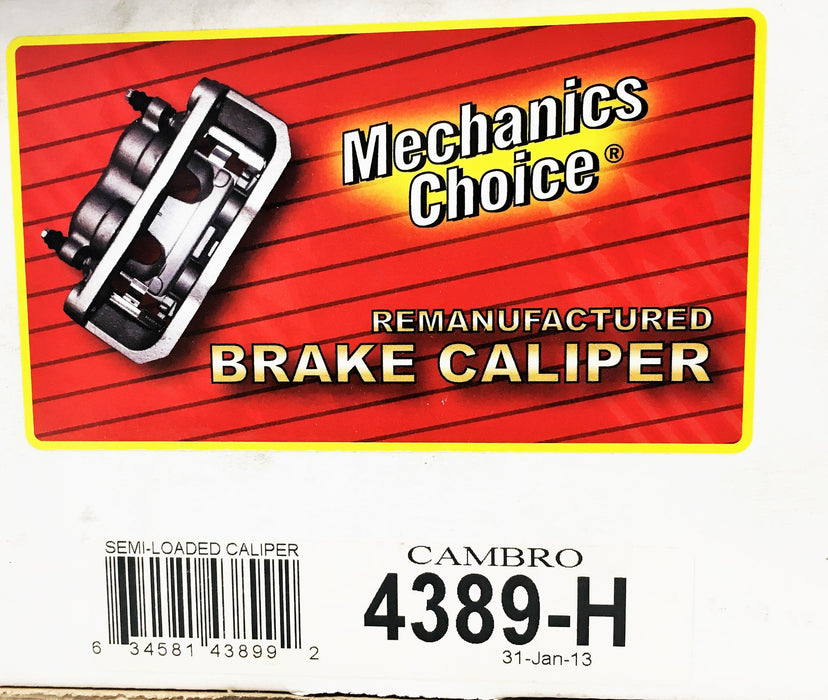 Mechanic's Choice Cambro Brake Caliper 4389-H REMANUFACTURED