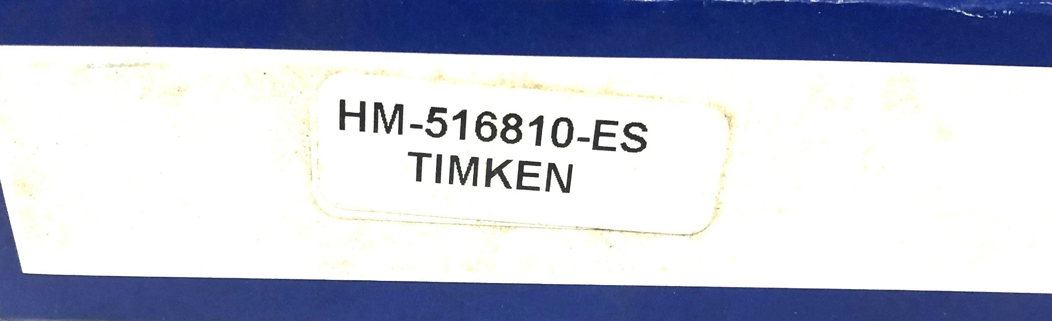 Timken Bearing Inner Spacer HM-516810-ES NOS