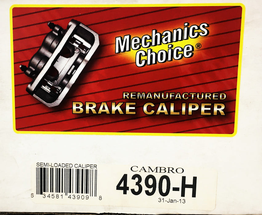 Mechanic's Choice Cambro Brake Caliper 4390-H REMANUFACTURED