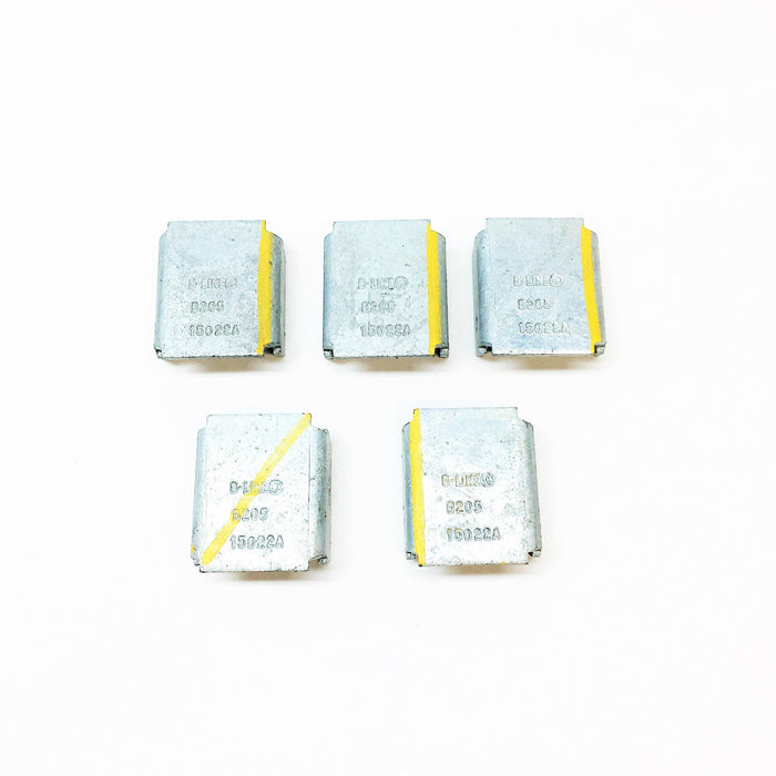 Cooper B-Line Channel End Cap B205HDG [Lot of 5] NOS