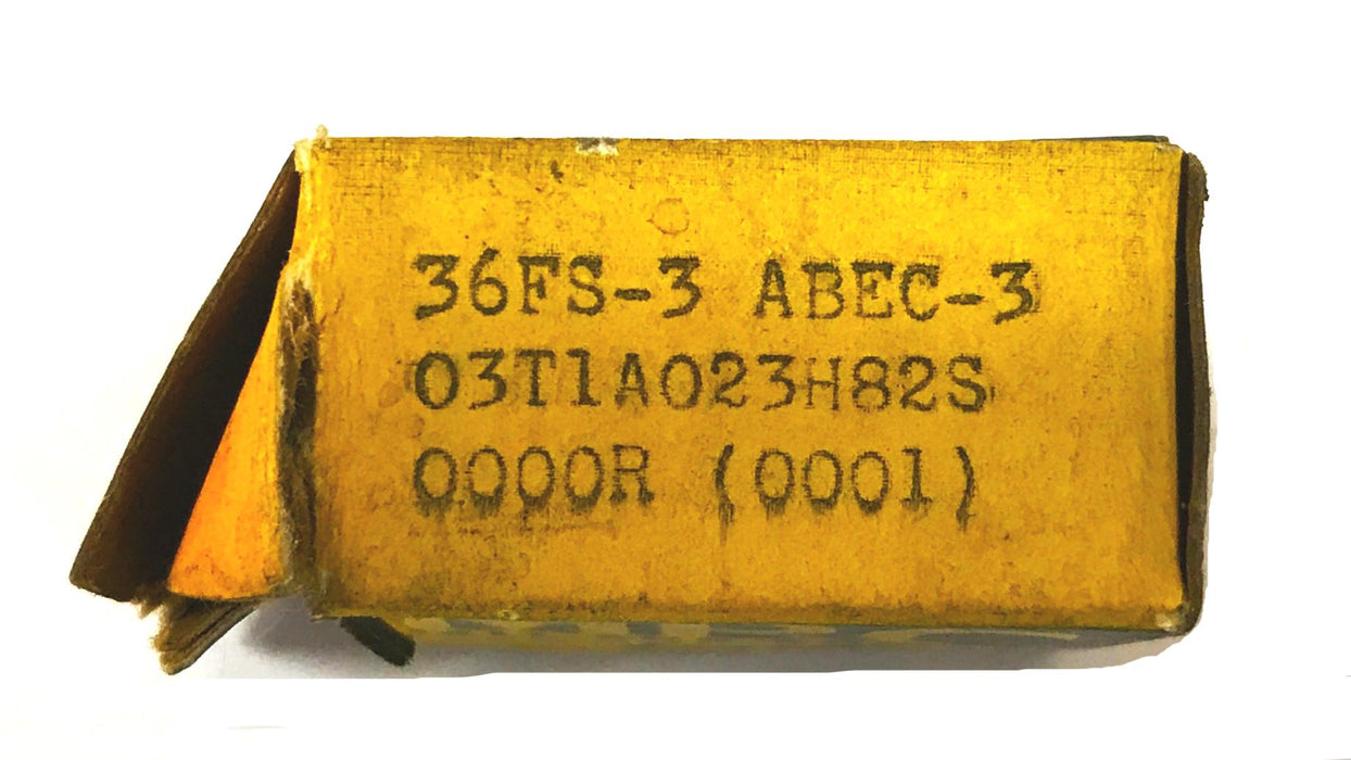 MRC Single Row Ball Bearing 36FS-3 [Lot of 2] NOS