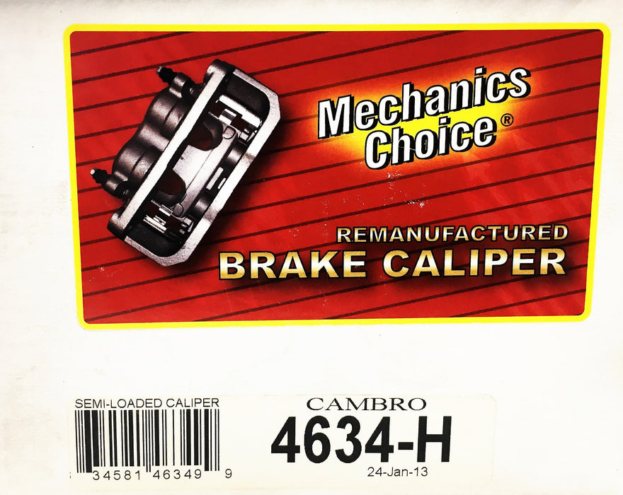 Mechanic's Choice Cambro Brake Caliper 4634-H REMANUFACTURED