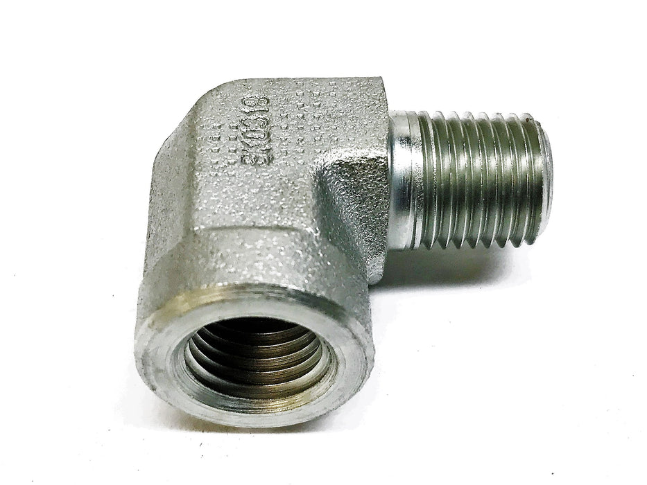 Eaton 1/4 Male x 1/4 Female 90 Degree Elbow Fitting 2089-4-4S [Lot of 4] NOS