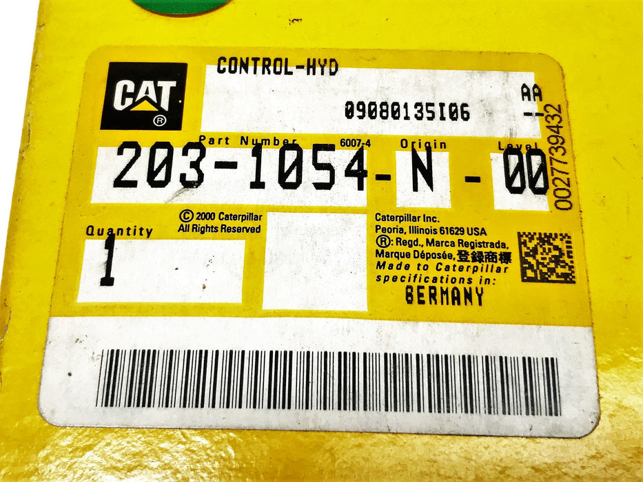 Caterpillar OEM Hydraulic Control Valve 203-1054 NOS
